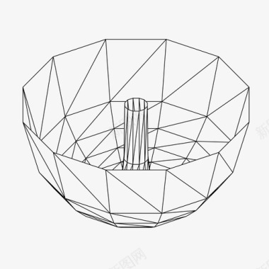 三维粒子参数化三维模型软件三维建模图标图标