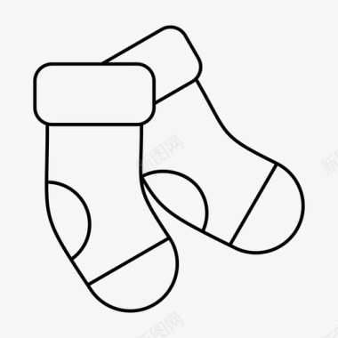 袜子袜子布丝袜图标图标