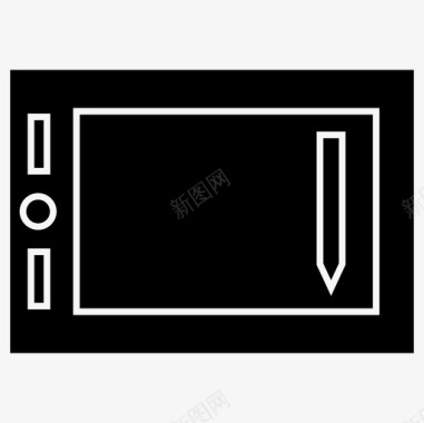 数码家用数码绘图绘图板wacom图标图标