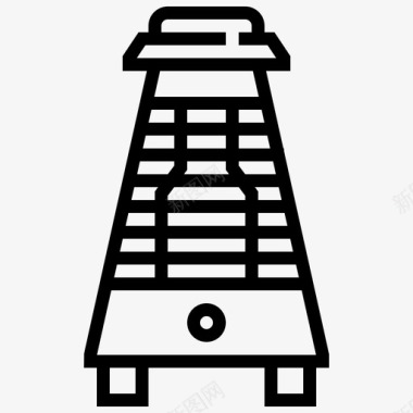 防火消防加热器防火室壁炉图标图标