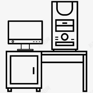 工作台账设备工作计算机办公室图标图标