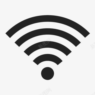 不吸烟的信号wifi信号强度图标图标