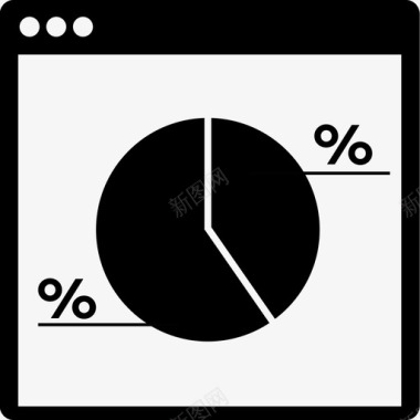矢量报表报表仪表板分析图表图标图标