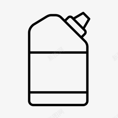 洗涤液瓶子洗衣液图标图标