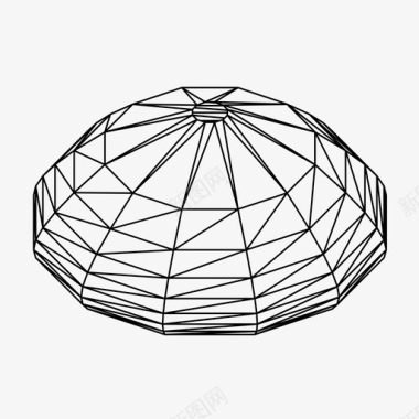 客机模型参数化三维模型软件三维建模图标图标