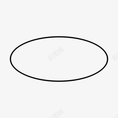 圆形状椭圆形状图标图标