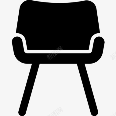 客厅装饰山水画椅子卧室椅餐椅图标图标