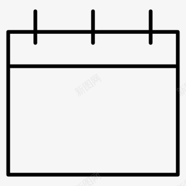 日期模板日历日期事件图标图标