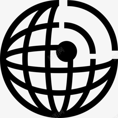 无线Grib地球仪技术发展图标图标