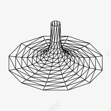 麦当劳三维标志参数化三维模型软件三维建模图标图标