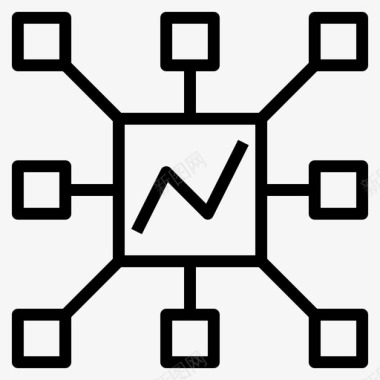 组合特惠价投资组合乘数增加直线图标图标