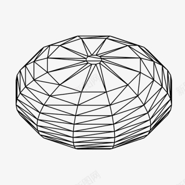 客机模型参数化三维模型软件三维建模图标图标