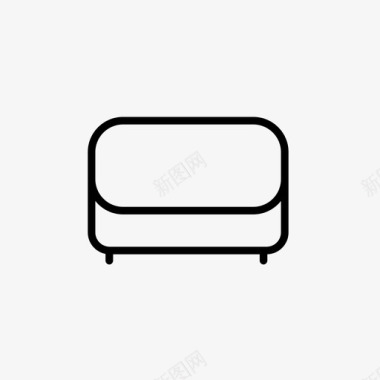 脚凳沙发家具套装3图标图标