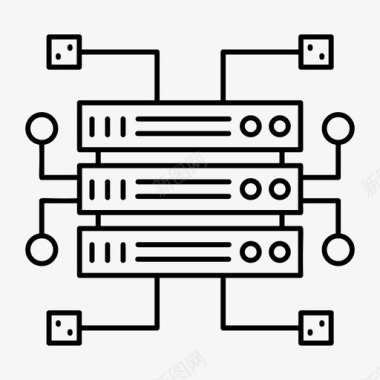 清空数据库连接服务器连接数据库图标图标