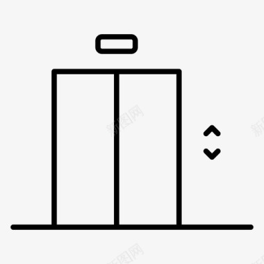 房地产高层电梯高层酒店图标图标