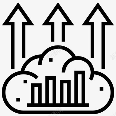 蓝牙通信分析云通信图标图标