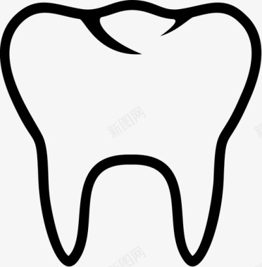 露着牙齿牙齿臼齿图标图标