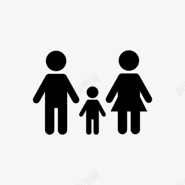 父亲与儿子人家人父母图标图标