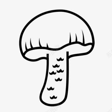 牛肝菌牛肝菌属蘑菇图标图标