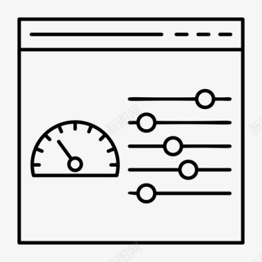 方面控制网页控制互联网图标图标