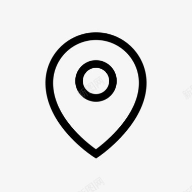 ui矢量mappinlocation基本ui集合图标图标