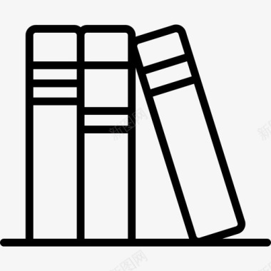 三本书教育高分图标图标