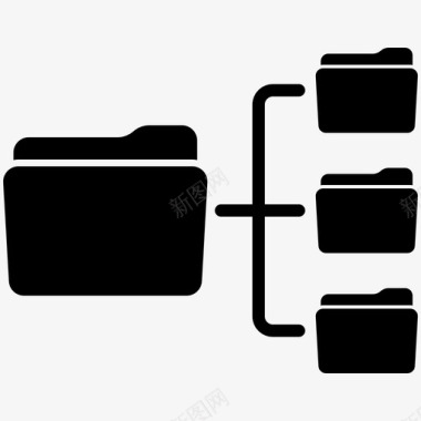 结构骨架文件夹网络结构数据文件夹文件夹共享图标图标