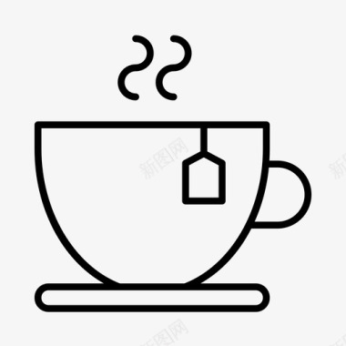 茶早餐欧式早餐图标图标