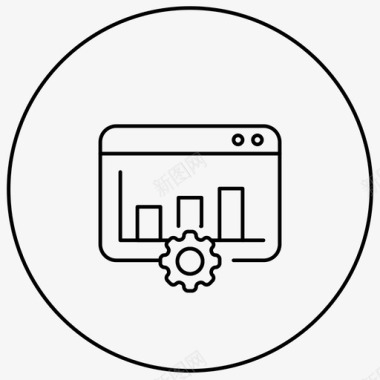 排名素材网站排名齿轮图表图标图标