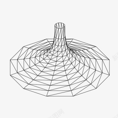 三维粒子参数化三维模型软件三维建模图标图标