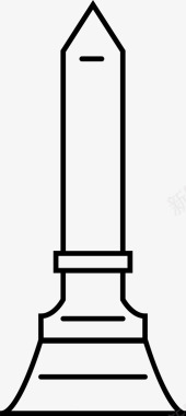 方尖碑方尖碑纪念碑图标图标
