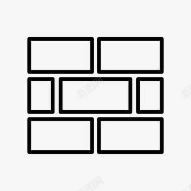 牛腩块防火墙块网络图标图标
