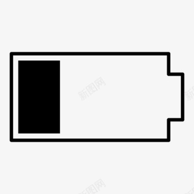 电池电池状态状态栏图标图标