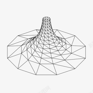 屋顶模型参数化三维模型软件三维建模图标图标