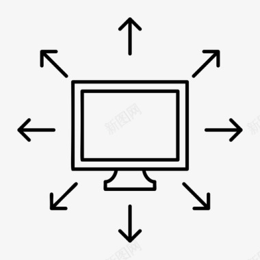 水量显示lcd显示器屏幕图标图标