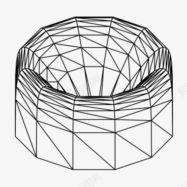 展览模型参数化三维模型软件三维建模图标图标