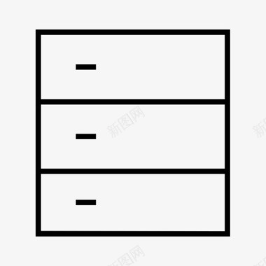 储藏室储藏室抽屉服务器图标图标