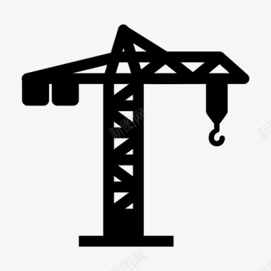 起重机建筑用建筑用起重机图标图标