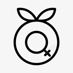 国际妇女节标志女性象征日活动图标高清图片