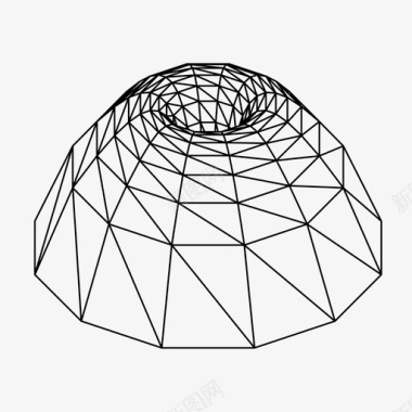 麦当劳三维标志参数化三维模型软件三维建模图标图标