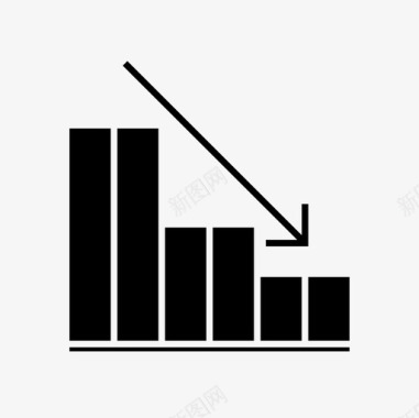 下降图片财务图下降财务图标图标