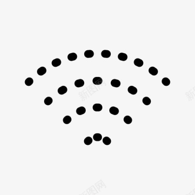 树木集合wifi信号dotedui集合图标图标