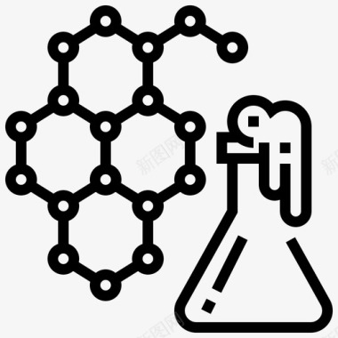 小生物原子生物学化学图标图标