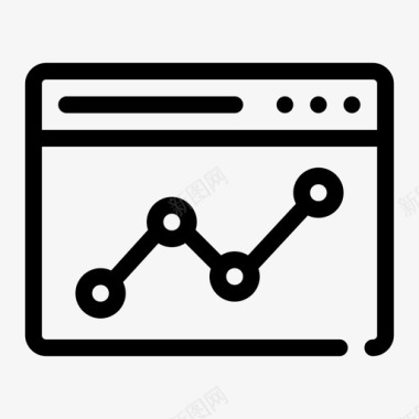 应用程序原型窗口统计应用程序浏览器图标图标