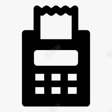 点餐服务销售点付款点服务点图标图标