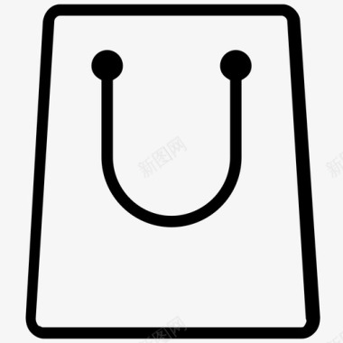 购物袋采购商场图标图标