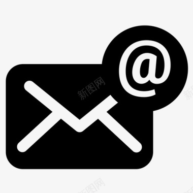 电子邮件信件通信文件图标图标