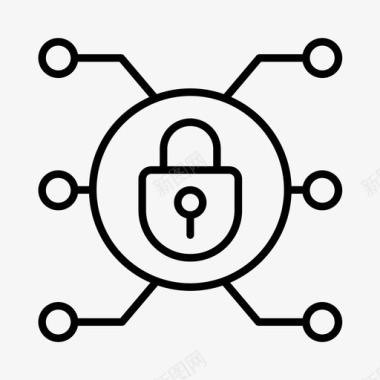安全网络安全电子商务图标图标