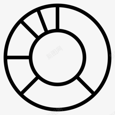 圆环图圆形信息图图标图标
