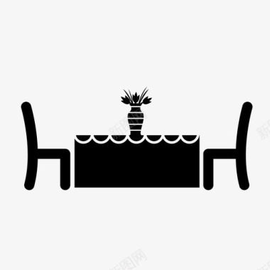桌子餐桌食物图标图标